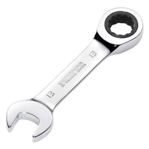 Draper HI-TORQ® Metric Stubby Ratchet Combination Spanner, 13mm - 27891_1.jpg