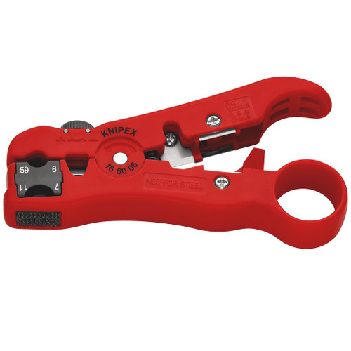 KNIPEX 16 60 06 SB Wire Stripping Tool for Co-Axial and Data Cable, 125mm - 29777_1.jpg