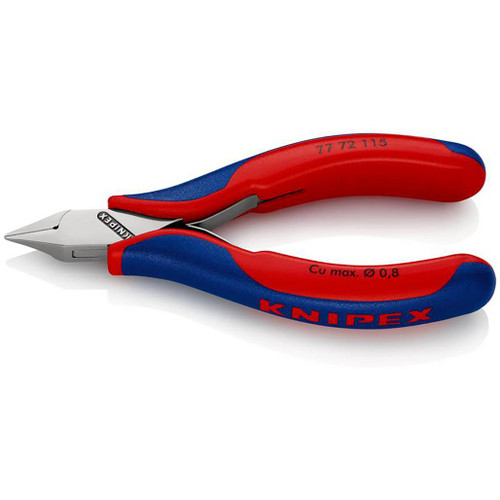 KNIPEX 77 72 115 SB Electronics Diagonal Cutter, 115mm - 25635_1.jpg