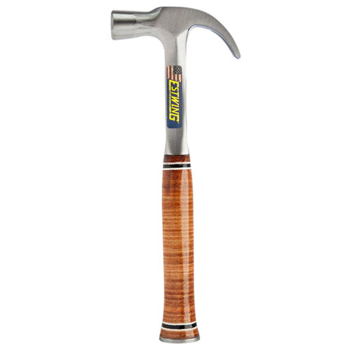 Estwing E24C Curved Claw English Pattern Hammer with Leather Grip, 24oz/672g - 23522_1.jpg