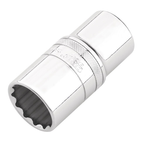 Draper Expert Metric Deep Socket, 1/2" Sq. Dr., Polished Chrome, 28mm - 22425_1.jpg