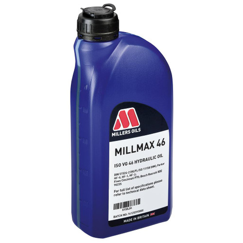 Millers Oils Millmax 46 Hydraulic Oil, 1L - 14482_1.jpg