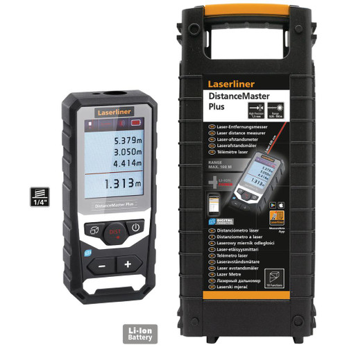 Laserliner 080.983A DistanceMaster Plus Laser Rangefinder, 100m  - 32152_1.jpg
