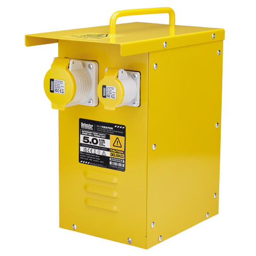Defender E205062 110V 5kVA Metal Heater Transformer, 16A / 32A - 34929_1.jpg