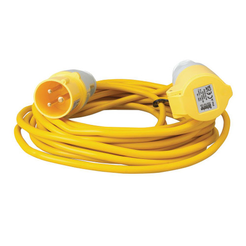 Defender E85118 110V Extension Lead Yellow, 1.5mm², 16A, 10m - 35073_1.jpg