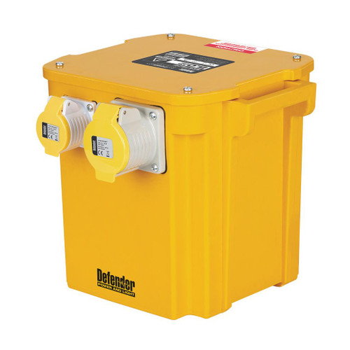 Defender E205042 110V 5kVA Portable Transformer, 16A / 32A - 34955_1.jpg