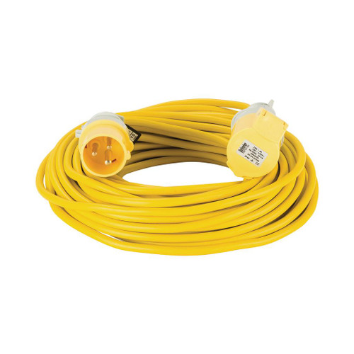 Defender E85230 110V Extension Lead, Yellow, 1.5mm², 16A, 25m - 35070_1.jpg