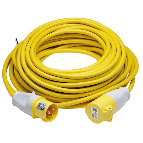 Defender E85233 110V Extension Lead, Yellow, 2.5mm², 16A, 25m - 35817_1.jpg