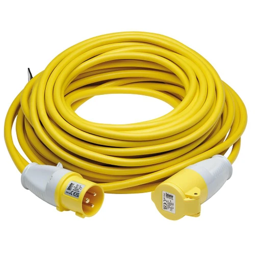 Defender E85233 110V Extension Lead, Yellow, 2.5mm², 16A, 25m - 35817_1.jpg