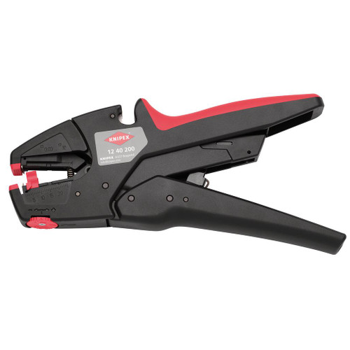 KNIPEX 12 40 200 Self-Adjusting Insulation Stripper, 200mm - 81580_1.jpg
