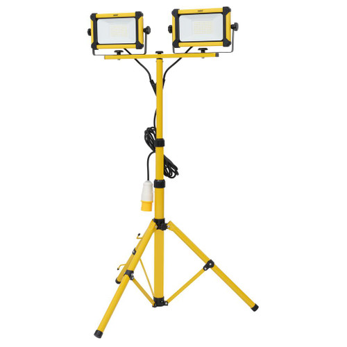 110V SMD LED Tripod Site Light, 2 x 50W, 12,000 Lumens - 28291_1.jpg
