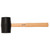 Hardwood Shaft Rubber Mallet, 800g/28oz - 78615_2.jpg