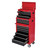 Combination Roller Cabinet and Tool Chest, 16 Drawer, Red - 04331_2.jpg