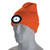 Beanie Hat with Rechargeable Torch, One Size, 1W, 100 Lumens, High-vis Orange 

 - 10015_1.jpg