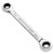 Draper HI-TORQ® Metric Double Ratchet Ring Spanner, 8 x 9mm - 27735_3.jpg