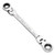 Draper HI-TORQ® Metric Flexible Head Double Ring Ratchet Spanner, 12 x 13mm - 27746_3.jpg