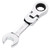 Draper HI-TORQ® Metric Stubby Flexible Head Ratchet Combination Spanner, 13mm - 27969_1.jpg