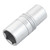 Draper Expert Metric Deep Socket, 1/2" Sq. Dr., Micro Satin Chrome, 25mm - 22459_1.jpg