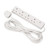 4 Way White Extension Lead, 5m  - 30899_3.jpg