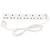 6 Way White Extension Lead, 2m - 30946_2.jpg