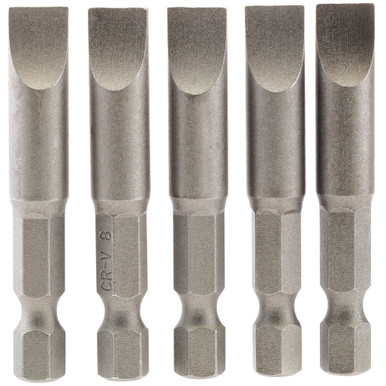 Plain Slot Insert Bit, 8mm, 1/4