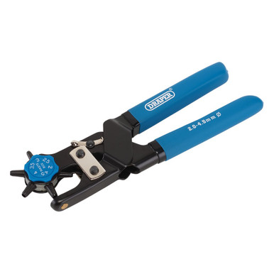 Revolving Punch Plier, 2.0 - 4.5mm (63637) | Draper Tools
