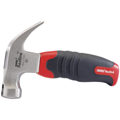 Draper Redline® Fibreglass Shaft Stubby Claw Hammer, 283g/10oz