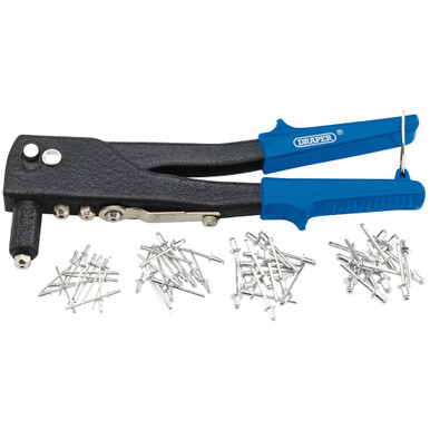 Hand Riveter Kit for Aluminium Rivets (27847) | Draper Tools