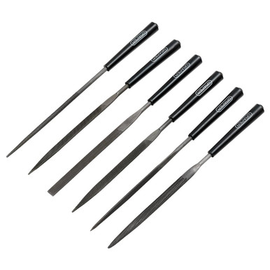 Needle File Set, 140mm (6 Piece) (82577) | Draper Tools