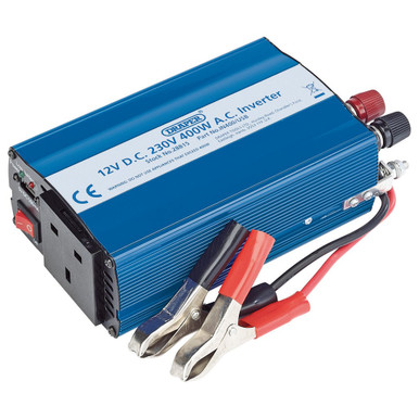 12V DC-AC Inverter, 400W (28815) | Draper Tools