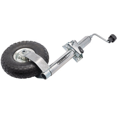 SODISE - Roue jockey jante acier 48mm course de 170mm 150kg - 16549