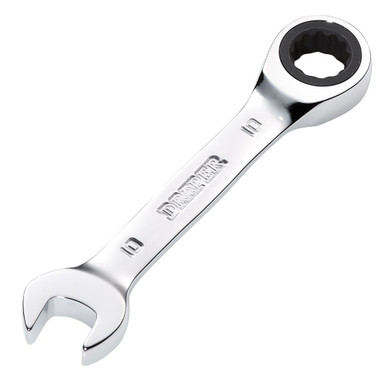 Draper HI-TORQ® Metric Stubby Ratchet Combination Spanner, 10mm