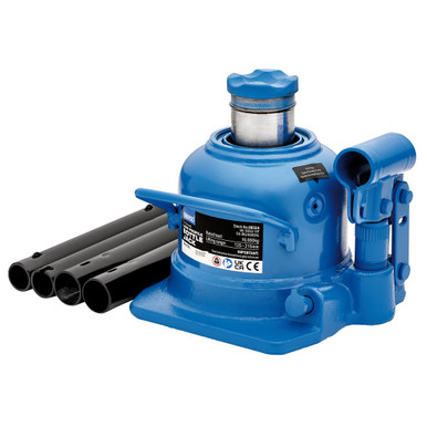 ジャンク長期保管パーツ欠品有グローバルテイキングオフィスGTO９６１　１０/１ Low Profile Bottle Jack, 10 Tonne (08554) | Draper Tools
