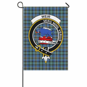 Weir Clan Crest Tartan Flag Parade