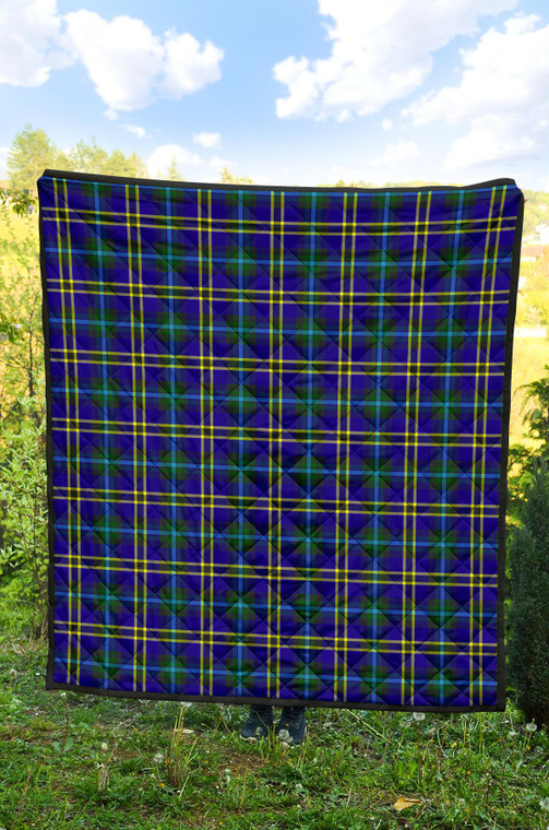 Scottish Weir Modern Clan Tartan Quilt Tartan Blether 2