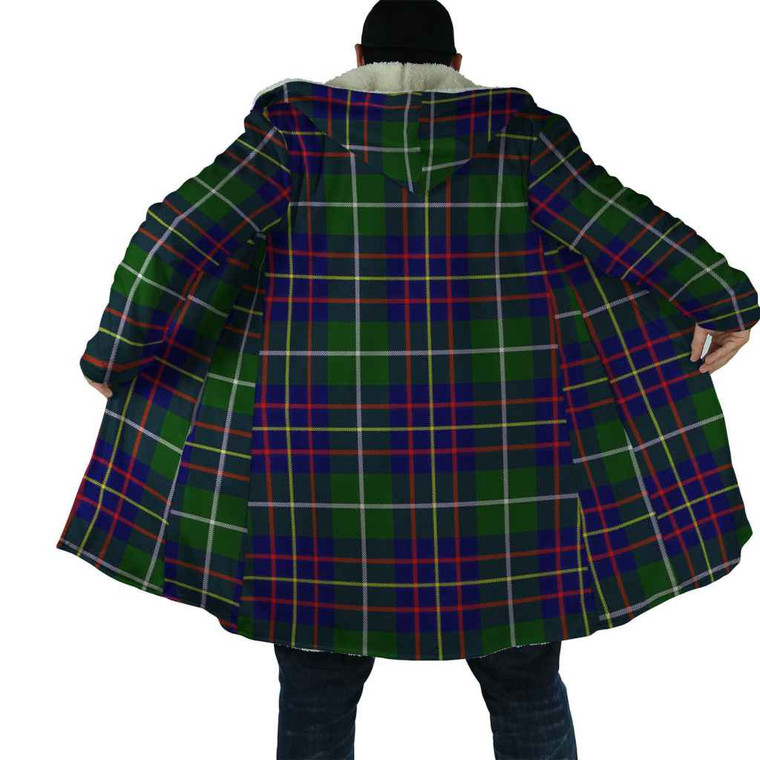 Scottish Inglis Modern Clan Tartan Cloak Tartan Blether 2