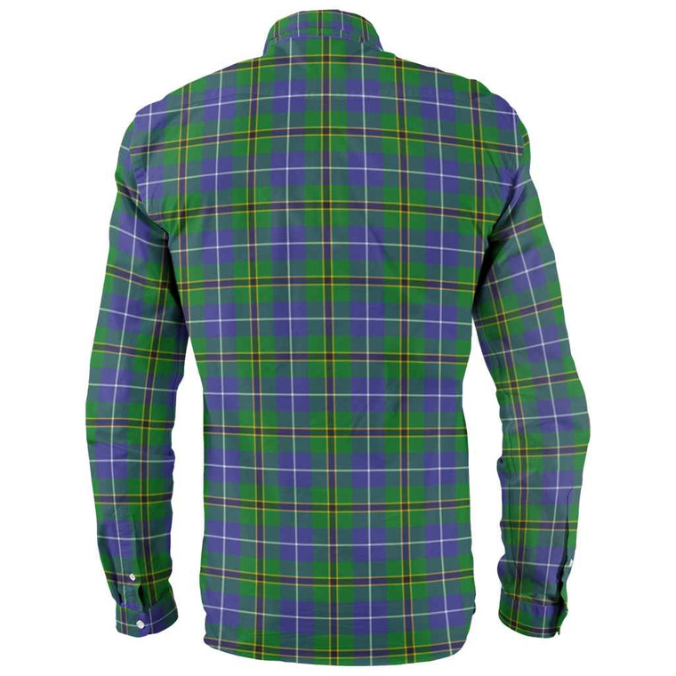 Scottish Turnbull Hunting Clan Tartan Long Sleeve Shirt Tartan Blether 2
