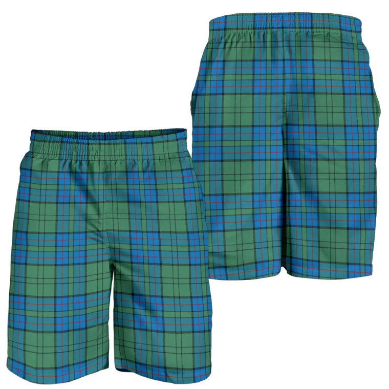 Scottish Lockhart Clan Tartan Men's Shorts