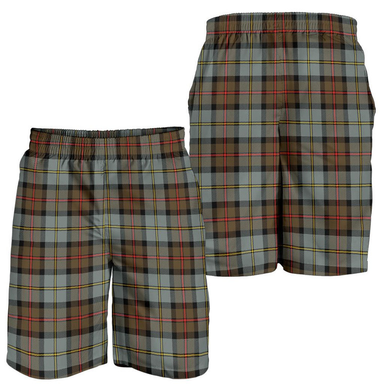 Scottish MacLeod of Harris Weathered Clan Tartan Men's Shorts