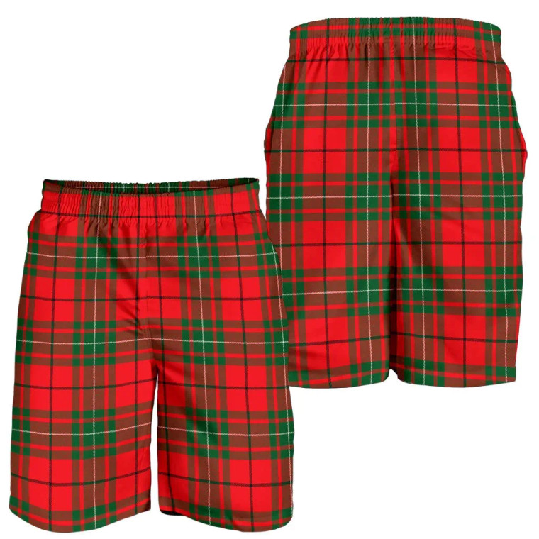 Scottish MacAulay Modern Clan Tartan Men's Shorts