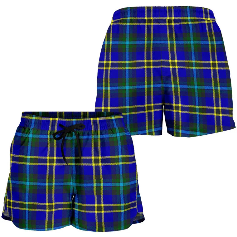 Scottish Weir Modern Clan Tartan Women Shorts