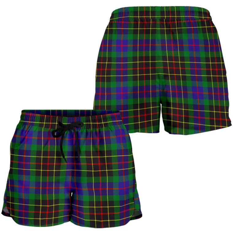 Scottish Brodie Hunting Modern Clan Tartan Women Shorts
