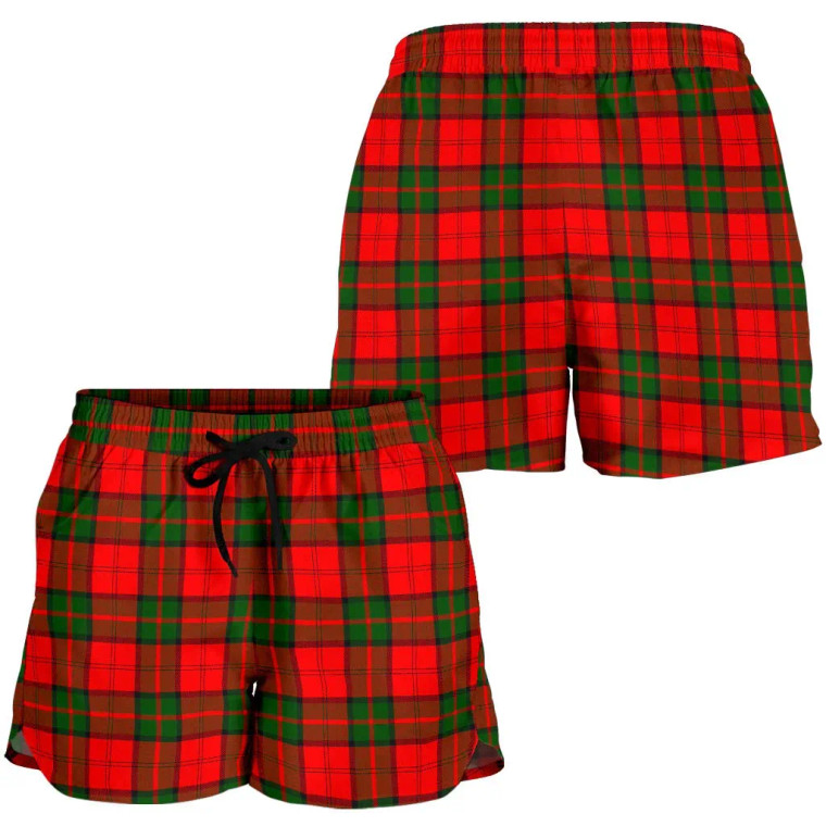 Scottish Dunbar Modern Clan Tartan Women Shorts