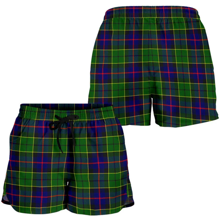 Scottish Forsyth Modern Clan Tartan Women Shorts