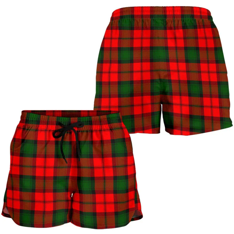 Scottish Kerr Modern Clan Tartan Women Shorts