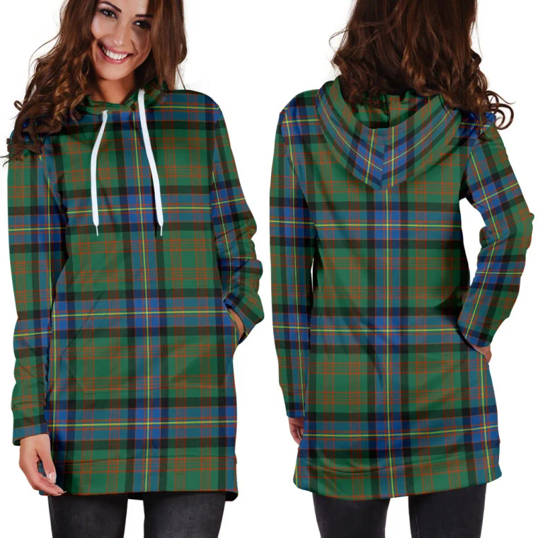 Scottish Cochrane Ancient Clan Tartan Hoodie Dress