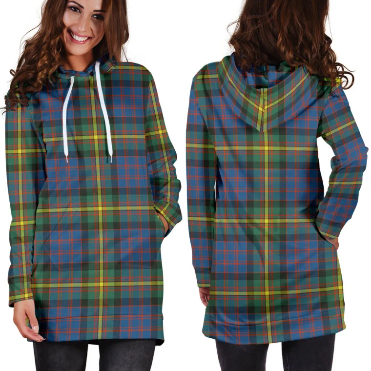 Scottish MacSporran Ancient Clan Tartan Hoodie Dress