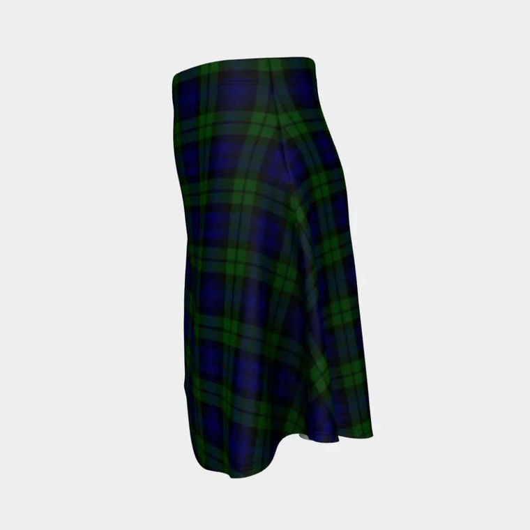 Scottish Campbell Modern Clan Tartan Flare Skirt Tartan Blether 2
