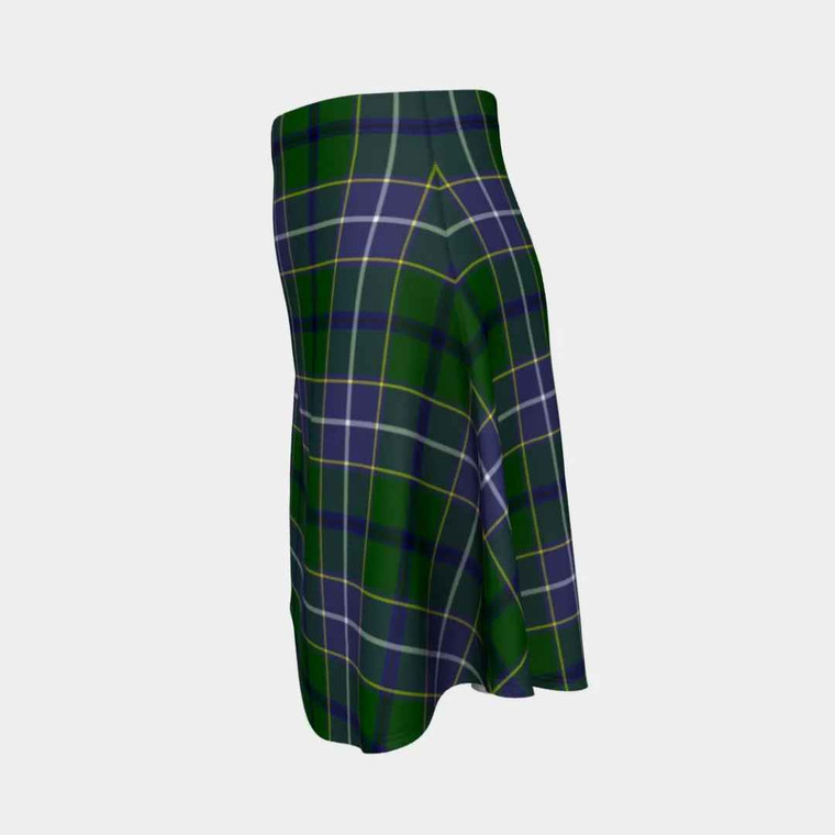 Scottish Wishart Hunting Modern Clan Tartan Flare Skirt Tartan Blether 2