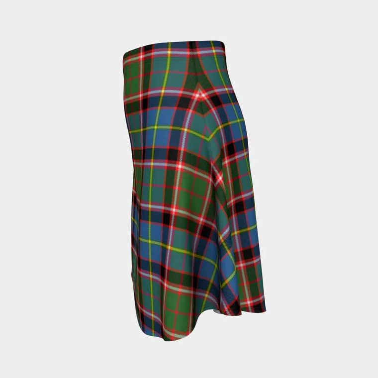 Scottish Stirling & Bannockburn District Clan Tartan Flare Skirt Tartan Blether 2